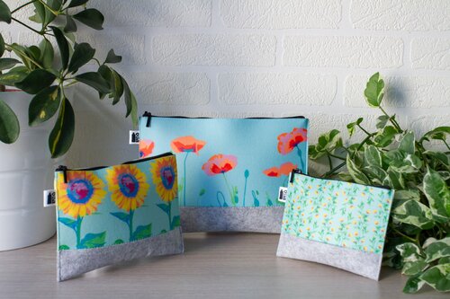 CreaFelt Beauty L Individuelle Kosmetiktasche