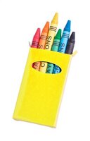 Sorell 6-tlg Wachsmalstifte-Set