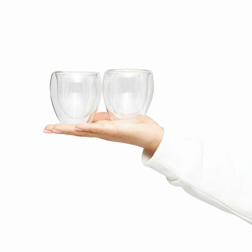 DRINK LINE S - Gläser-Set DRINK LINE S, doppelwandig: 2er Set