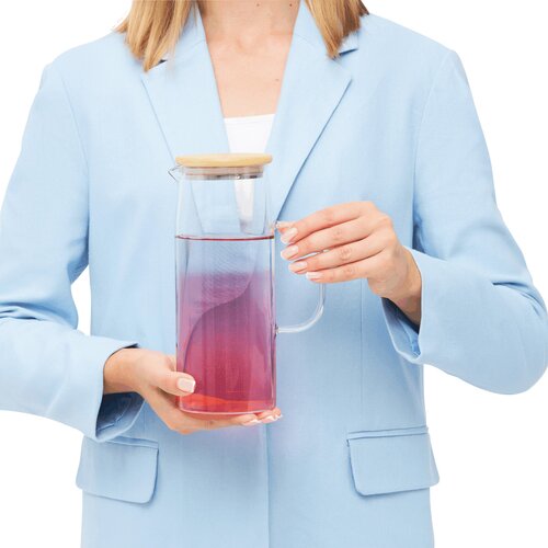 BAMBOO PITCHER - Glas-Karaffe BAMBOO PITCHER