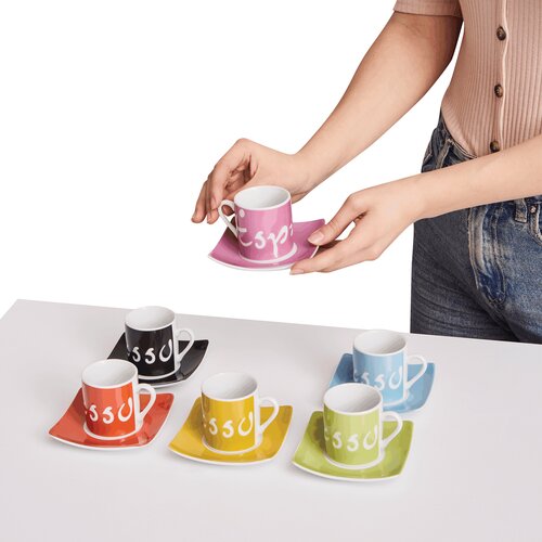 LA DOLCE VITA - Espressotassen-Set LA DOLCE VITA