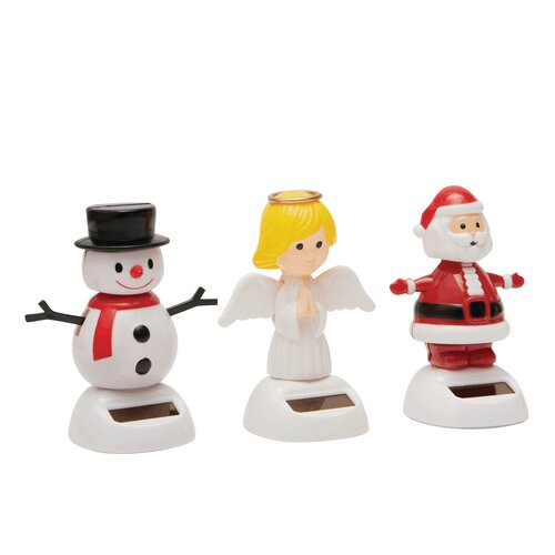 SANTA - Solar-Wackelfigur SANTA