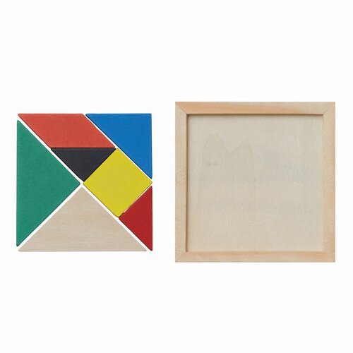 TANGRAM BASE - Holz-Puzzle TANGRAM BASE