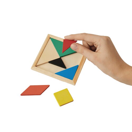 TANGRAM BASE - Holz-Puzzle TANGRAM BASE