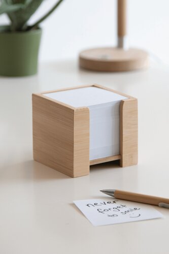 NEVER FORGET BAMBOO - Zettelbox NEVER FORGET BAMBOO