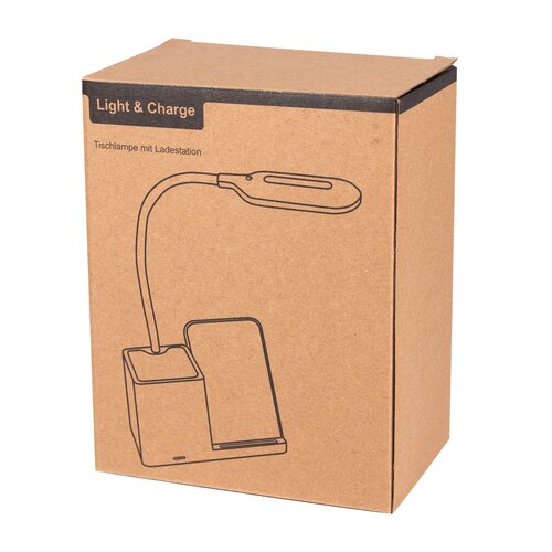 LIGHT & CHARGE - Schreibtisch-Lampe mit Ladestation LIGHT & CHARGE