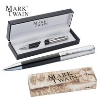 Mark Twain Kugelschreiber in Geschenkbox
