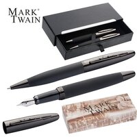 Mark Twain Schreibset aus Metall