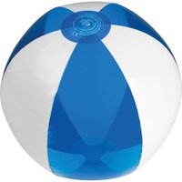 Strandball bicolour farbigtransparent