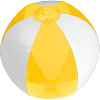 Strandball bicolour farbigtransparent