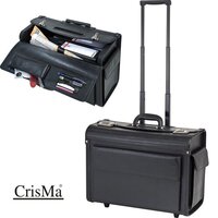Akten-Pilotenkoffer Trolley aus Kunstleder