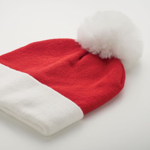 MENSA Weihnachtliche Strickmütze
