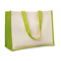 CAMPO DE FIORI Jute/Canvas Shopper 