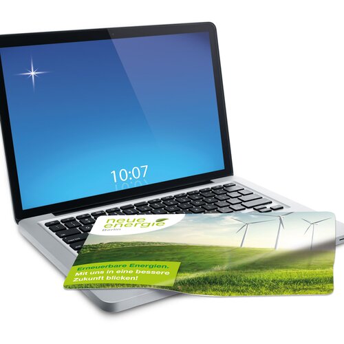rPET GripCleaner® 4in1 Mousepad 28x16 cm All-Inclusive-Paket 