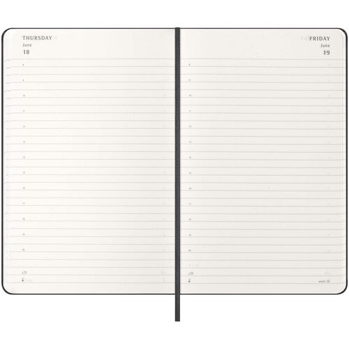 Moleskine Hardcover 12 Monate Tageskalender
