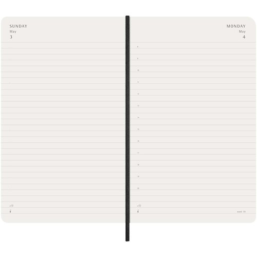 Moleskine Softcover 12 Monate Tageskalender