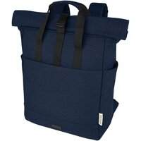 Joey 15 GRS Rolltop Laptoprucksack aus recyceltem Canvas 15 L
