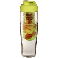 H2O Active Tempo 700 ml Sportflasche mit Klappdeckel und Infusor