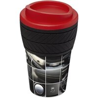 Brite-Americano 350 ml Isolierbecher mit Schutzring Reifen-Design