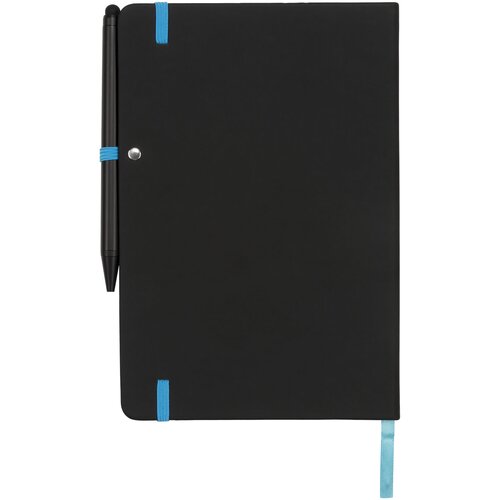 Noir Edge A5 Notizbuch mit farbigem Rand