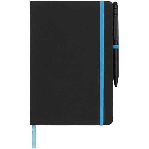 Noir Edge A5 Notizbuch mit farbigem Rand
