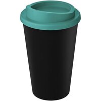 schwarz  /  aquablau