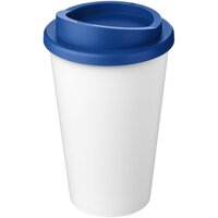 weiß  /  mittelblau