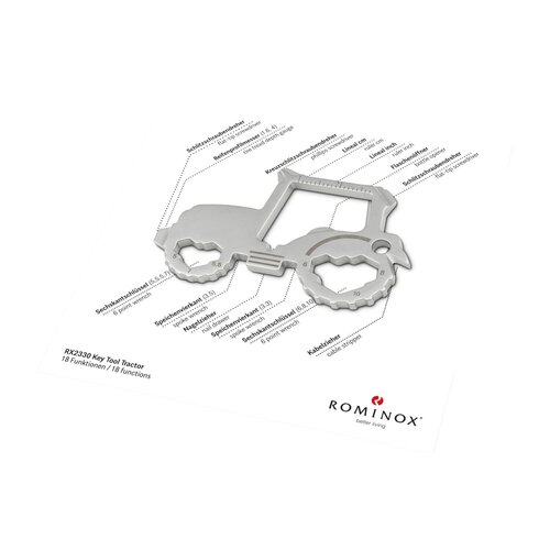 ROMINOX® Key Tool // Tractor - 18 Funktionen
