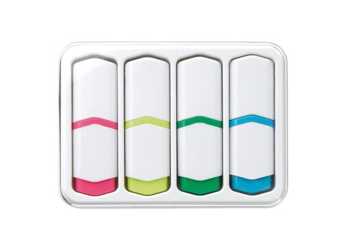 Textmarkter Set 4St. 75mm