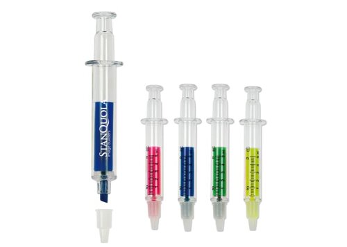Spritzen-Textmarker