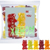 Bio Gummibärchen ohne Gelatine ca 30g Express Maxi-Tüte mit Etikett