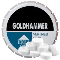 Pfefferminz Drops zuckerfrei ca 20g Klick-Klack Dose weiß