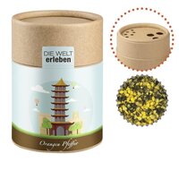 Gewürzmischung Orangen-Pfeffer ca 75g Biologisch abbaubarer Eco Pappstreuer Midi