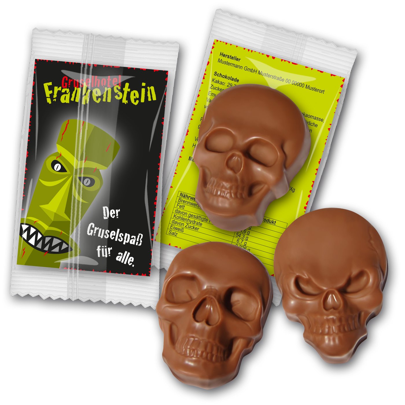 Totenkopf Schokolade