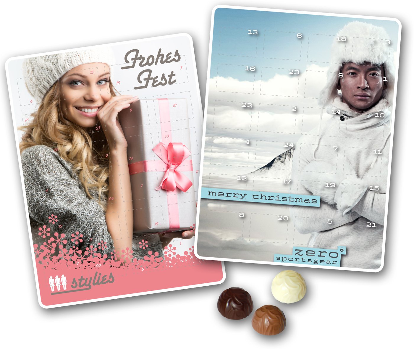 Schokonuancen Adventskalender